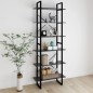vidaXL Hochschrank Grau 80x30x210 cm Holzwerkstoff vidaXL Hochschrank Grau 80x30x210 cm Holzwerkstoff
