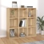 vidaXL Bücherregal Sonoma-Eiche 98x29x97,5 cm Holzwerkstoff vidaXL Bücherregal Sonoma-Eiche 98x29x97,5 cm Holzwerkstoff