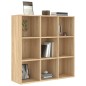 vidaXL Bücherregal Sonoma-Eiche 98x29x97,5 cm Holzwerkstoff vidaXL Bücherregal Sonoma-Eiche 98x29x97,5 cm Holzwerkstoff