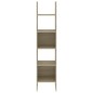 vidaXL Bücherregal Sonoma-Eiche 40x35x180 cm Holzwerkstoff