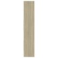 vidaXL Bücherregal Sonoma-Eiche 40x35x180 cm Holzwerkstoff