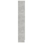 vidaXL Bücherschrank Betongrau 82,5x30,5x185,5 cm Holzwerkstoff vidaXL Bücherschrank Betongrau 82,5x30,5x185,5 cm Holzwerkstoff