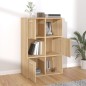 vidaXL Lagerschrank Sonoma-Eiche 60x29,5x90 cm Holzwerkstoff vidaXL Lagerschrank Sonoma-Eiche 60x29,5x90 cm Holzwerkstoff