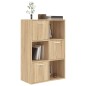 vidaXL Lagerschrank Sonoma-Eiche 60x29,5x90 cm Holzwerkstoff vidaXL Lagerschrank Sonoma-Eiche 60x29,5x90 cm Holzwerkstoff