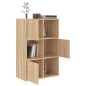 vidaXL Lagerschrank Sonoma-Eiche 60x29,5x90 cm Holzwerkstoff vidaXL Lagerschrank Sonoma-Eiche 60x29,5x90 cm Holzwerkstoff