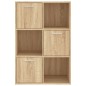 vidaXL Lagerschrank Sonoma-Eiche 60x29,5x90 cm Holzwerkstoff vidaXL Lagerschrank Sonoma-Eiche 60x29,5x90 cm Holzwerkstoff