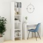 vidaXL Bücherregal Hochglanz-Weiß 40x35x180 cm Holzwerkstoff vidaXL Bücherregal Hochglanz-Weiß 40x35x180 cm Holzwerkstoff