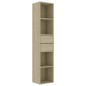vidaXL Bücherregal Sonoma-Eiche 36x30x171 cm Holzwerkstoff vidaXL Bücherregal Sonoma-Eiche 36x30x171 cm Holzwerkstoff