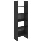 vidaXL Bücherregal Hochglanz-Grau 60x35x180 cm Holzwerkstoff vidaXL Bücherregal Hochglanz-Grau 60x35x180 cm Holzwerkstoff