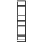 vidaXL Bücherregal 4 Fächer Grau 40x30x140 cm Holzwerkstoff vidaXL Bücherregal 4 Fächer Grau 40x30x140 cm Holzwerkstoff