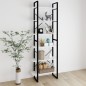 vidaXL Hochschrank Weiß 80x30x210 cm Holzwerkstoff vidaXL Hochschrank Weiß 80x30x210 cm Holzwerkstoff