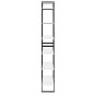 vidaXL Hochschrank Weiß 80x30x210 cm Holzwerkstoff vidaXL Hochschrank Weiß 80x30x210 cm Holzwerkstoff