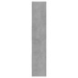 vidaXL Bücherregal Betongrau 40x35x180 cm Holzwerkstoff vidaXL Bücherregal Betongrau 40x35x180 cm Holzwerkstoff