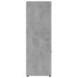 vidaXL Bücherregal Betongrau 90x30x90 cm Holzwerkstoff vidaXL Bücherregal Betongrau 90x30x90 cm Holzwerkstoff