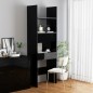 vidaXL Bücherregal Hochglanz-Schwarz 60x35x180 cm Holzwerkstoff vidaXL Bücherregal Hochglanz-Schwarz 60x35x180 cm Holzwerkstoff