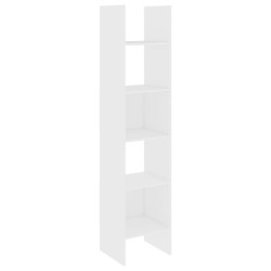 vidaXL Bücherregal Weiß 40x35x180 cm Holzwerkstoff
