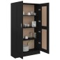 vidaXL Bücherregal Schwarz 82,5x30,5x150 cm Holzwerkstoff vidaXL Bücherregal Schwarz 82,5x30,5x150 cm Holzwerkstoff