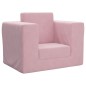 Schlafsofa für Kinder Rosa Weicher Plüsch Schlafsofa für Kinder Rosa Weicher Plüsch