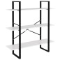 vidaXL Bücherregal Weiß 100x30x105 cm Holzwerkstoff vidaXL Bücherregal Weiß 100x30x105 cm Holzwerkstoff