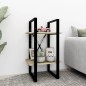 vidaXL Bücherregal 2 Fächer Sonoma-Eiche 40x30x70 cm Holzwerkstoff vidaXL Bücherregal 2 Fächer Sonoma-Eiche 40x30x70 cm Holzwerkstoff