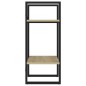 vidaXL Bücherregal 2 Fächer Sonoma-Eiche 40x30x70 cm Holzwerkstoff vidaXL Bücherregal 2 Fächer Sonoma-Eiche 40x30x70 cm Holzwerkstoff