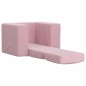 Schlafsofa für Kinder Rosa Weicher Plüsch Schlafsofa für Kinder Rosa Weicher Plüsch