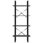 vidaXL Bücherregal 4 Fächer Grau 60x30x140 cm Holzwerkstoff vidaXL Bücherregal 4 Fächer Grau 60x30x140 cm Holzwerkstoff