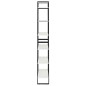 vidaXL Hochschrank Weiß 80x30x210 cm Massivholz Kiefer vidaXL Hochschrank Weiß 80x30x210 cm Massivholz Kiefer