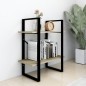 vidaXL Bücherregal 2 Fächer Sonoma-Eiche 60x30x70 cm Holzwerkstoff vidaXL Bücherregal 2 Fächer Sonoma-Eiche 60x30x70 cm Holzwerkstoff