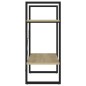 vidaXL Bücherregal 2 Fächer Sonoma-Eiche 60x30x70 cm Holzwerkstoff vidaXL Bücherregal 2 Fächer Sonoma-Eiche 60x30x70 cm Holzwerkstoff