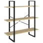 vidaXL Bücherregal Sonoma-Eiche 100x30x105 cm Holzwerkstoff vidaXL Bücherregal Sonoma-Eiche 100x30x105 cm Holzwerkstoff