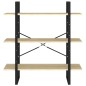 vidaXL Bücherregal Sonoma-Eiche 100x30x105 cm Holzwerkstoff vidaXL Bücherregal Sonoma-Eiche 100x30x105 cm Holzwerkstoff
