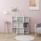 vidaXL Bücherregal Weiß 90x30x90 cm Holzwerkstoff vidaXL Bücherregal Weiß 90x30x90 cm Holzwerkstoff