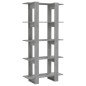 vidaXL Bücherregal/Raumteiler Betongrau 80x30x160 cm Holzwerkstoff vidaXL Bücherregal/Raumteiler Betongrau 80x30x160 cm Holzwerkstoff