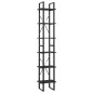 vidaXL Bücherregal 6 Fächer Grau 40x30x210 cm Holzwerkstoff vidaXL Bücherregal 6 Fächer Grau 40x30x210 cm Holzwerkstoff