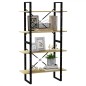 vidaXL Bücherregal 4 Fächer Sonoma-Eiche 80x30x140 cm Holzwerkstoff vidaXL Bücherregal 4 Fächer Sonoma-Eiche 80x30x140 cm Holzwerkstoff
