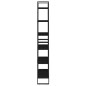 vidaXL Hochschrank Schwarz 80x30x210 cm Massivholz Kiefer vidaXL Hochschrank Schwarz 80x30x210 cm Massivholz Kiefer