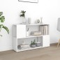 vvidaXL Bücherregal Weiß 100x24x63 cm Holzwerkstoff vvidaXL Bücherregal Weiß 100x24x63 cm Holzwerkstoff