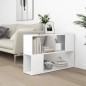 vvidaXL Bücherregal Weiß 100x24x63 cm Holzwerkstoff vvidaXL Bücherregal Weiß 100x24x63 cm Holzwerkstoff