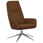 Relaxsessel Braun Wildleder-Optik Relaxsessel Braun Wildleder-Optik