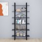 vidaXL Hochschrank Grau 100x30x210 cm Massivholz Kiefer vidaXL Hochschrank Grau 100x30x210 cm Massivholz Kiefer