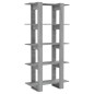 vidaXL Bücherregal/Raumteiler Grau Sonoma 80x30x160 cm Holzwerkstoff vidaXL Bücherregal/Raumteiler Grau Sonoma 80x30x160 cm Holzwerkstoff
