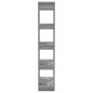vidaXL Bücherregal/Raumteiler Grau Sonoma 80x30x160 cm Holzwerkstoff vidaXL Bücherregal/Raumteiler Grau Sonoma 80x30x160 cm Holzwerkstoff