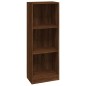 vidaXL Bücherregal 3 Fächer Braun Eichen-Optik 40x24x109 cm vidaXL Bücherregal 3 Fächer Braun Eichen-Optik 40x24x109 cm