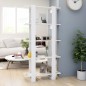 vidaXL Bücherregal/Raumteiler Hochglanz-Weiß 80x30x160 cm vidaXL Bücherregal/Raumteiler Hochglanz-Weiß 80x30x160 cm