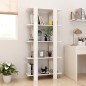 vidaXL Bücherregal/Raumteiler Hochglanz-Weiß 80x30x160 cm vidaXL Bücherregal/Raumteiler Hochglanz-Weiß 80x30x160 cm