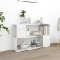 vidaXL Bücherregal Hochglanz-Weiß 100x24x63 cm Holzwerkstoff vidaXL Bücherregal Hochglanz-Weiß 100x24x63 cm Holzwerkstoff