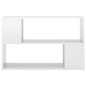 vidaXL Bücherregal Hochglanz-Weiß 100x24x63 cm Holzwerkstoff vidaXL Bücherregal Hochglanz-Weiß 100x24x63 cm Holzwerkstoff