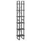 vidaXL Hochschrank Grau 40x30x210 cm Massivholz Kiefer vidaXL Hochschrank Grau 40x30x210 cm Massivholz Kiefer