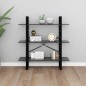 vidaXL Bücherregal Grau 100x30x105 cm Holzwerkstoff vidaXL Bücherregal Grau 100x30x105 cm Holzwerkstoff